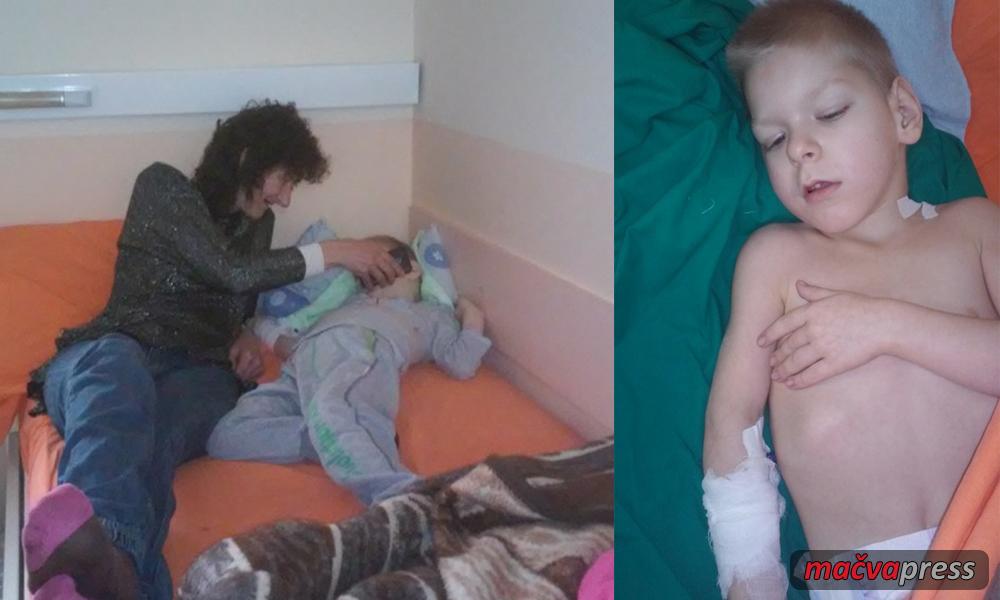 Rokic Aleksandar - Aleksandar Rokić operisan u Ćupriji, roditeljima potrebna pomoć za troškove rehabilitacije