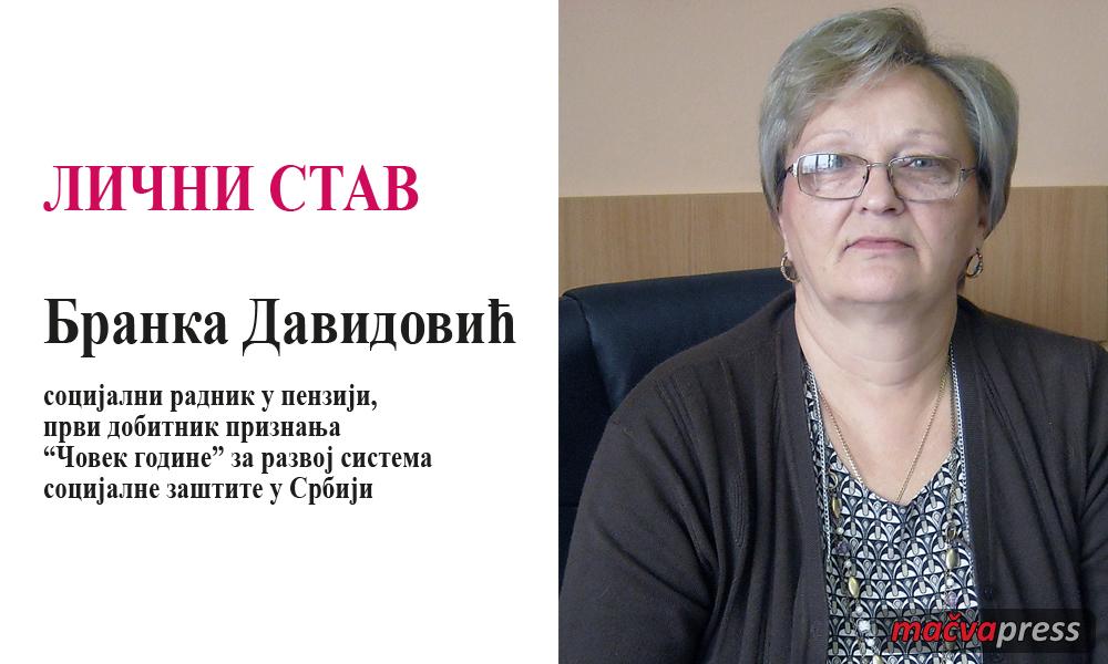 Licni stav Branka Davidovic - ЛИЧНИ СТАВ:Бранка Давидовић