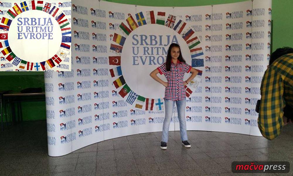 Srbija u ritmu Evrope Naslovna - SRBIJA U RITMU EVROPE: Glasajte da pobedi naša Anđela - pošaljite SMS sa tekstom PESMA 06 na 4441